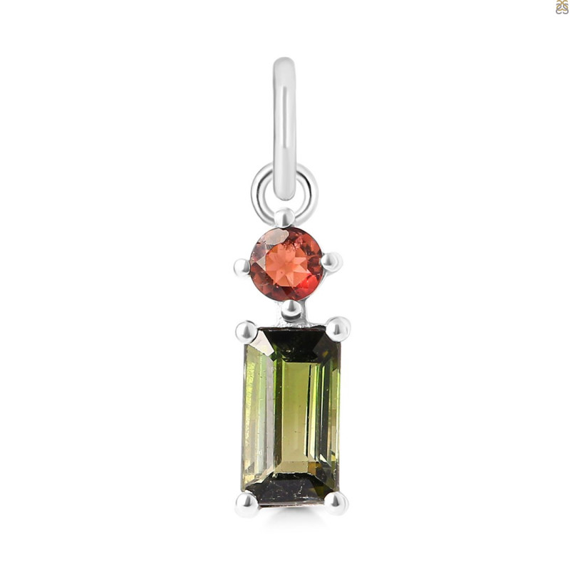 Tourmaline Pendant-2SP TRM-1-555