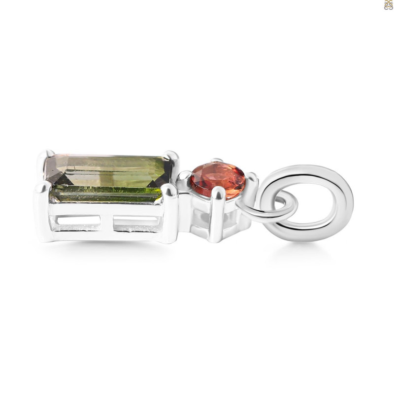 Tourmaline Pendant-2SP TRM-1-555