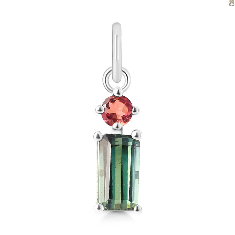 Tourmaline Pendant-2SP TRM-1-573