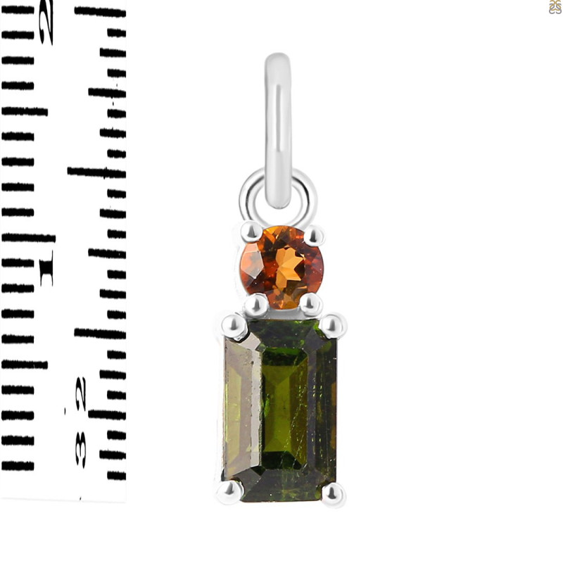 Tourmaline Pendant-2SP TRM-1-575