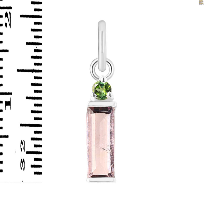 Tourmaline Pendant-2SP TRM-1-581