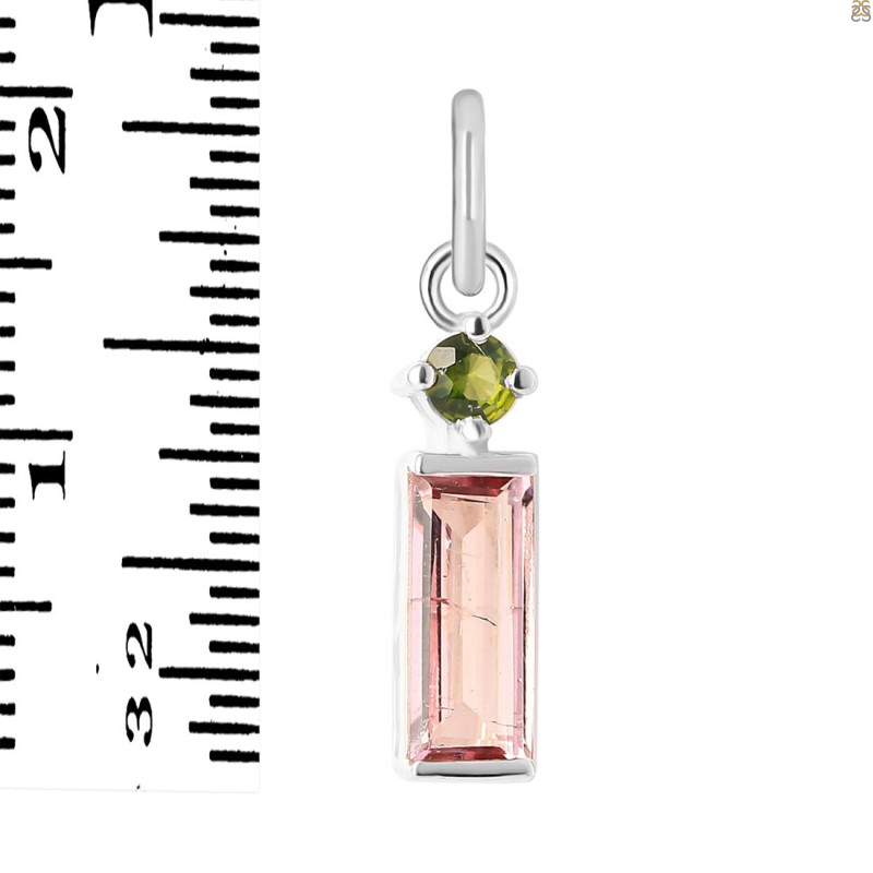 Tourmaline Pendant-2SP TRM-1-591