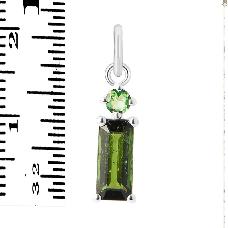 Tourmaline Pendant-2SP TRM-1-600