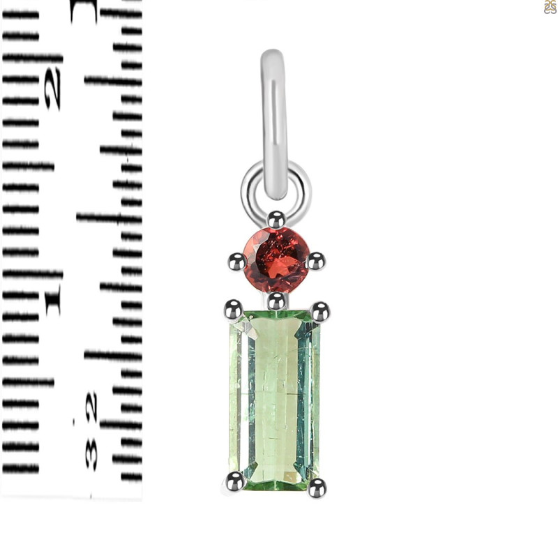 Tourmaline Pendant-2SP TRM-1-610