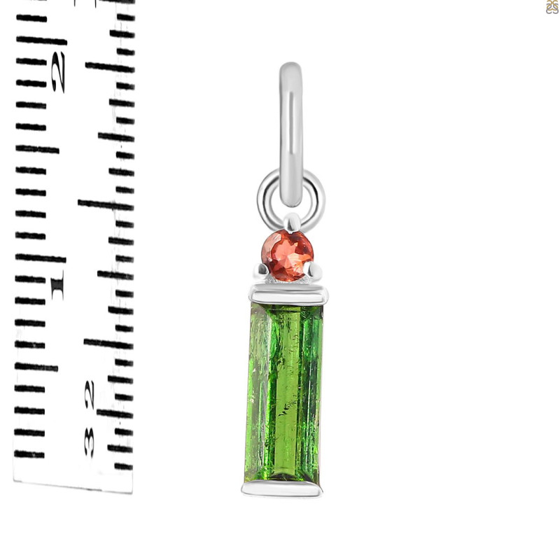 Tourmaline Pendant-2SP TRM-1-613