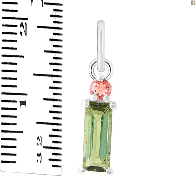 Tourmaline Pendant-2SP TRM-1-614