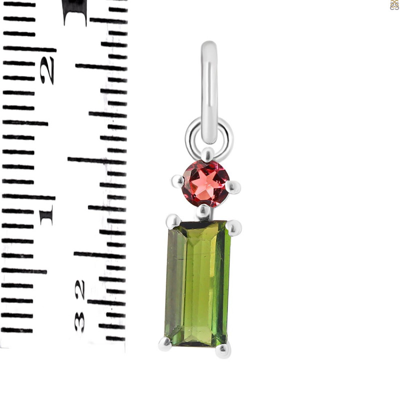 Tourmaline Pendant-2SP TRM-1-615
