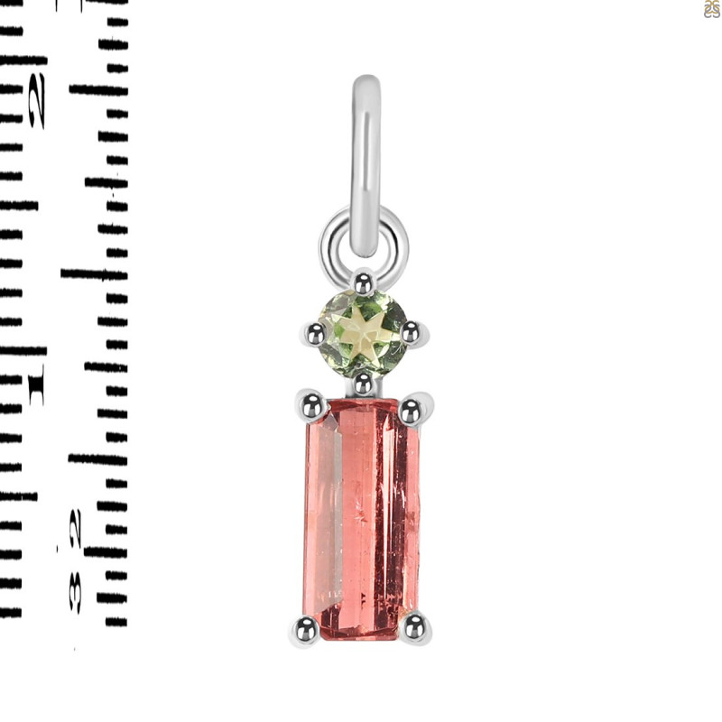 Tourmaline Pendant-2SP TRM-1-621