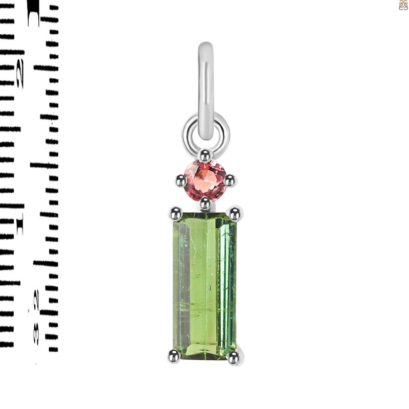 Tourmaline Pendant-2SP TRM-1-623