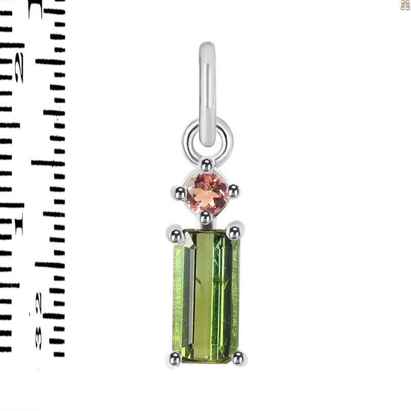 Tourmaline Pendant-2SP TRM-1-628