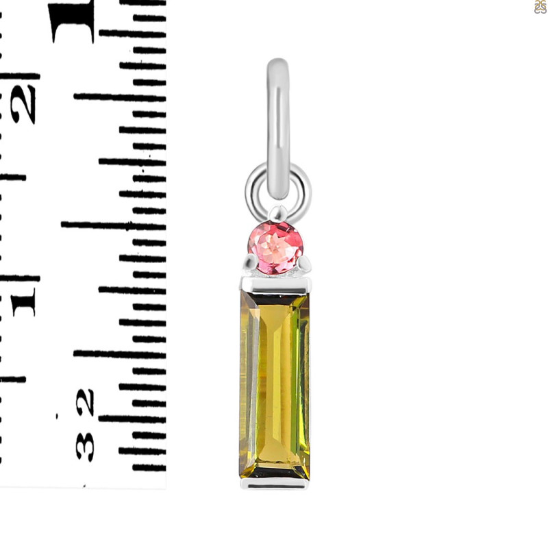 Tourmaline Pendant-2SP TRM-1-651