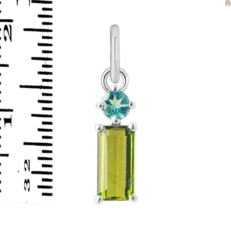Tourmaline Pendant-2SP TRM-1-652