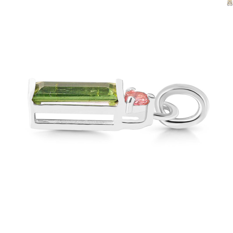 Tourmaline Pendant-2SP TRM-1-653