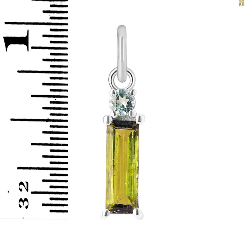 Tourmaline Pendant-2SP TRM-1-654