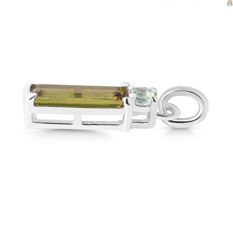 Tourmaline Pendant-2SP TRM-1-654