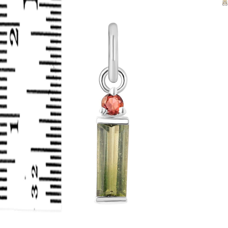 Tourmaline Pendant-2SP TRM-1-664