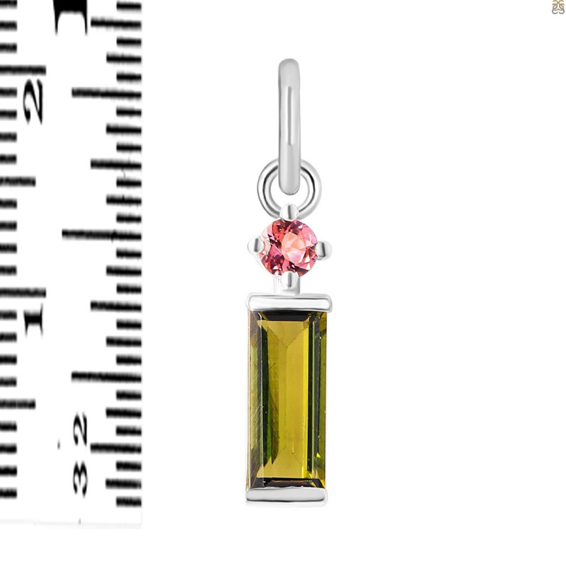 Tourmaline Pendant-2SP TRM-1-665