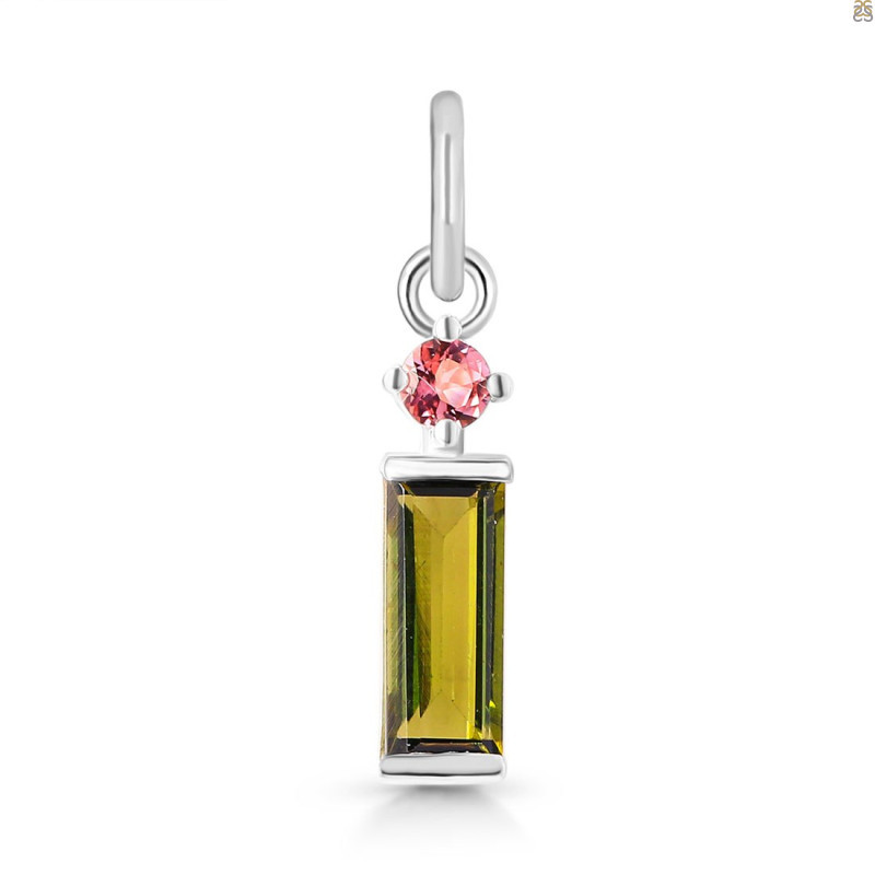 Tourmaline Pendant-2SP TRM-1-665