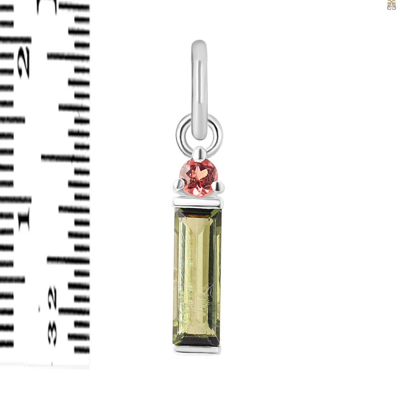Tourmaline Pendant-2SP TRM-1-666