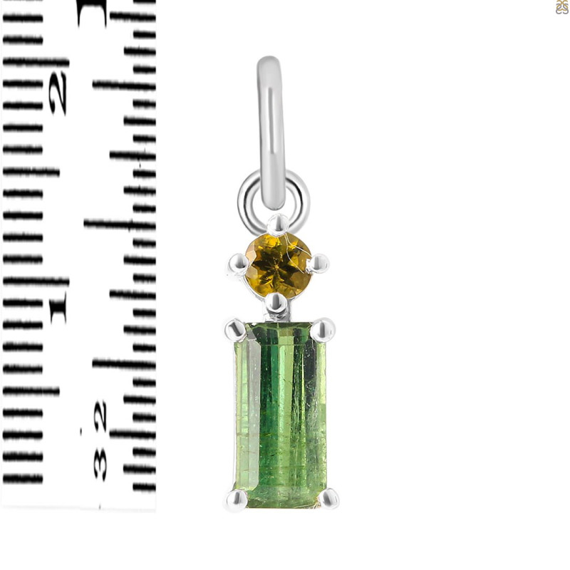 Tourmaline Pendant-2SP TRM-1-685