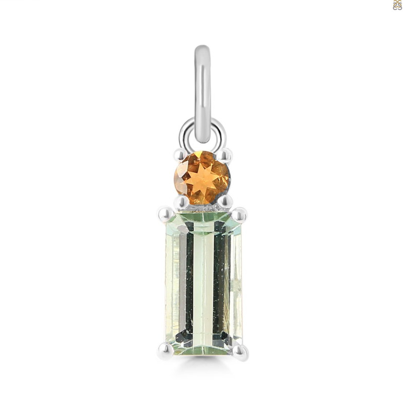 Tourmaline Pendant-2SP TRM-1-700
