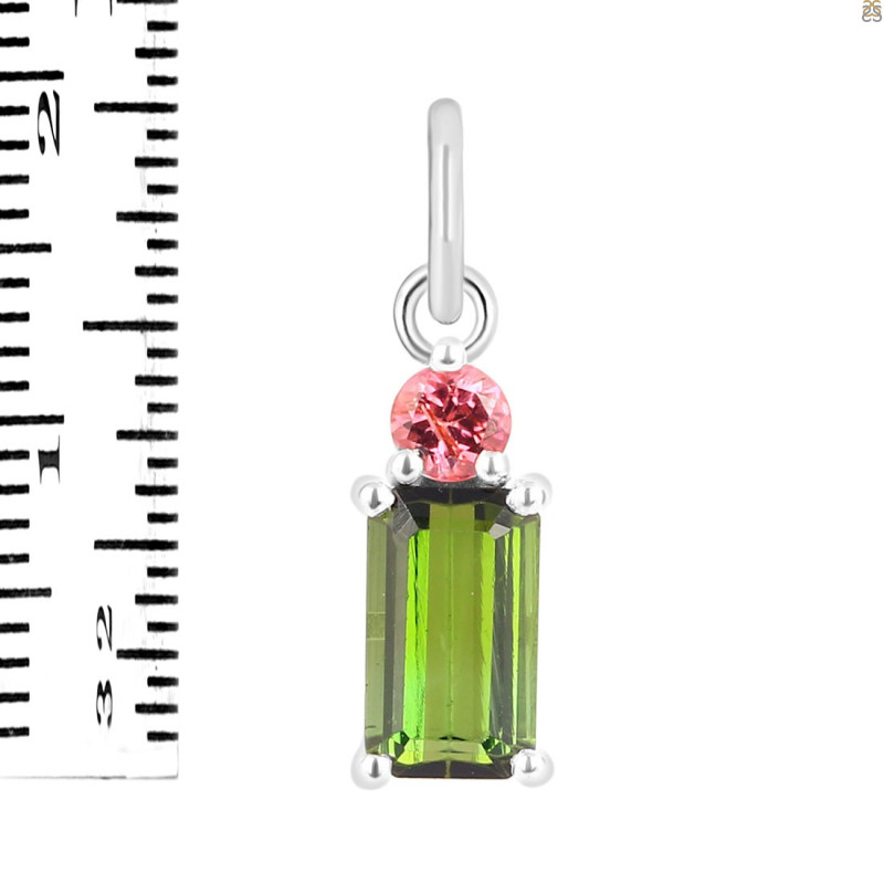 Tourmaline Pendant-2SP TRM-1-711
