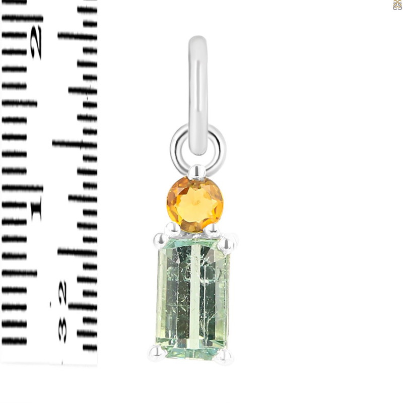 Tourmaline Pendant-2SP TRM-1-723