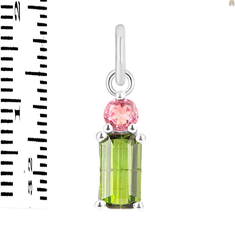 Tourmaline Pendant-2SP TRM-1-733