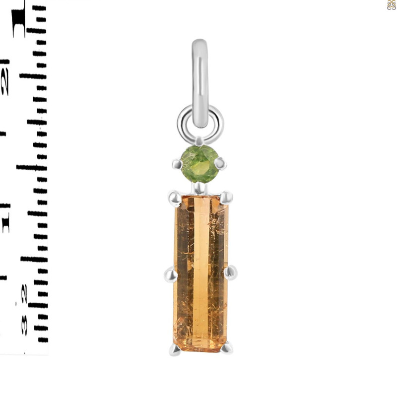 Tourmaline Pendant-2SP TRM-1-734
