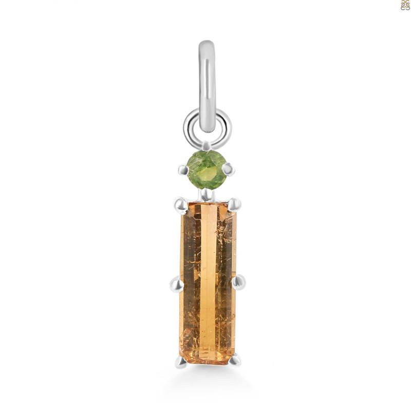 Tourmaline Pendant-2SP TRM-1-733