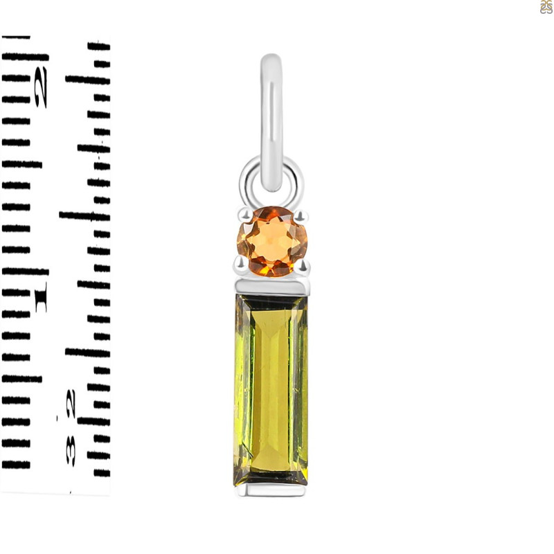 Tourmaline Pendant-2SP TRM-1-736