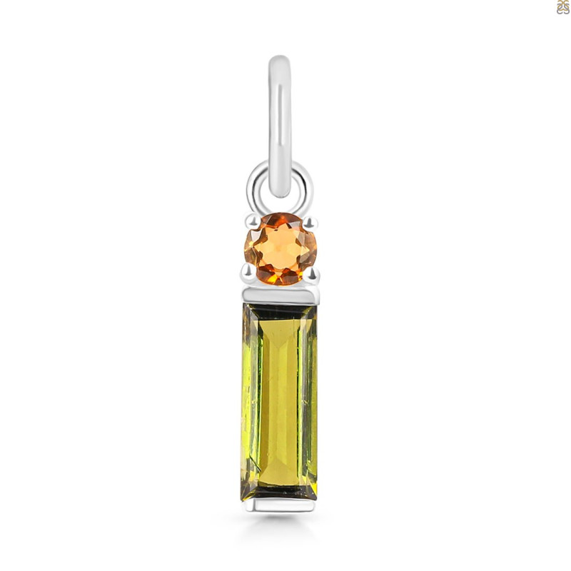 Tourmaline Pendant-2SP TRM-1-735