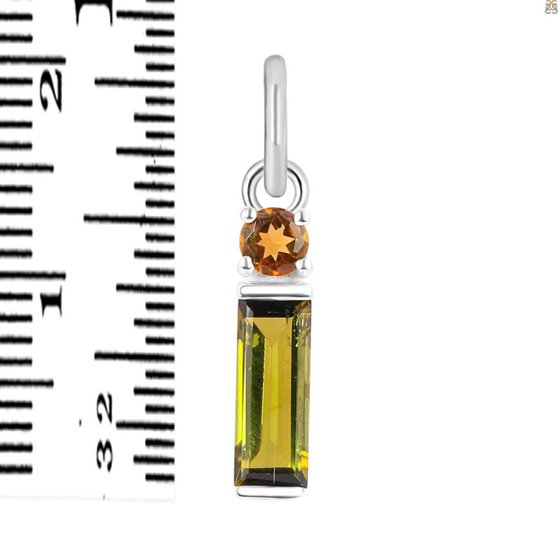 Tourmaline Pendant-2SP TRM-1-746