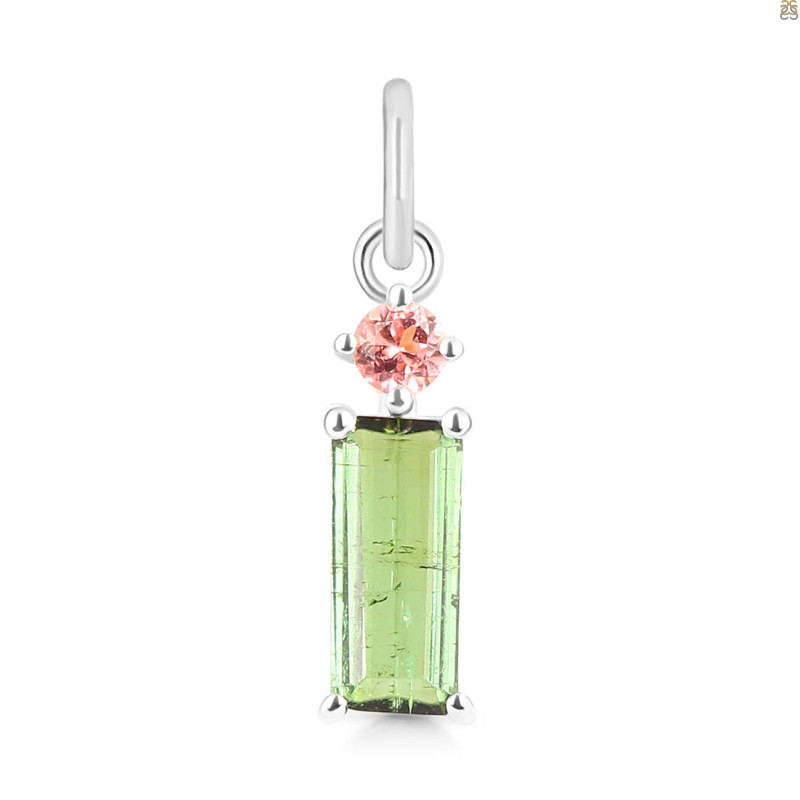 Tourmaline Pendant-2SP TRM-1-751