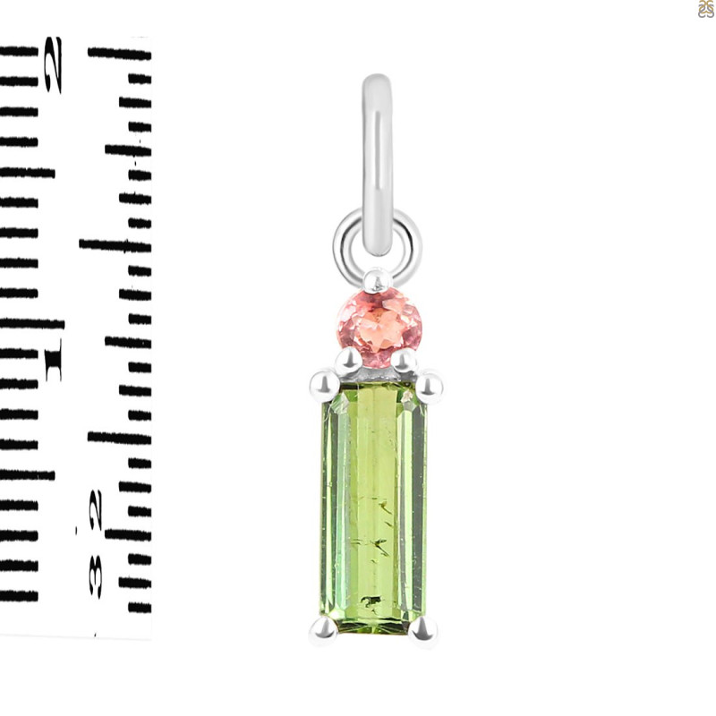Tourmaline Pendant-2SP TRM-1-754