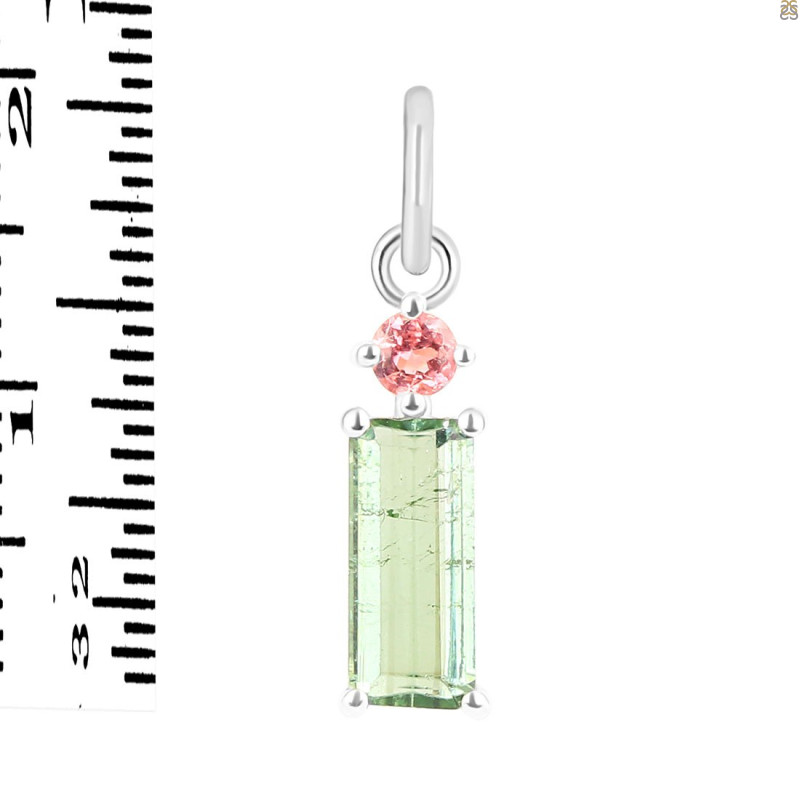 Tourmaline Pendant-2SP TRM-1-756