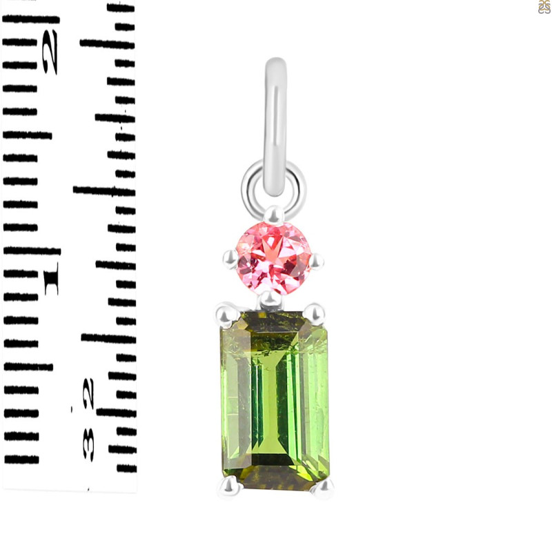 Tourmaline Pendant-2SP TRM-1-759
