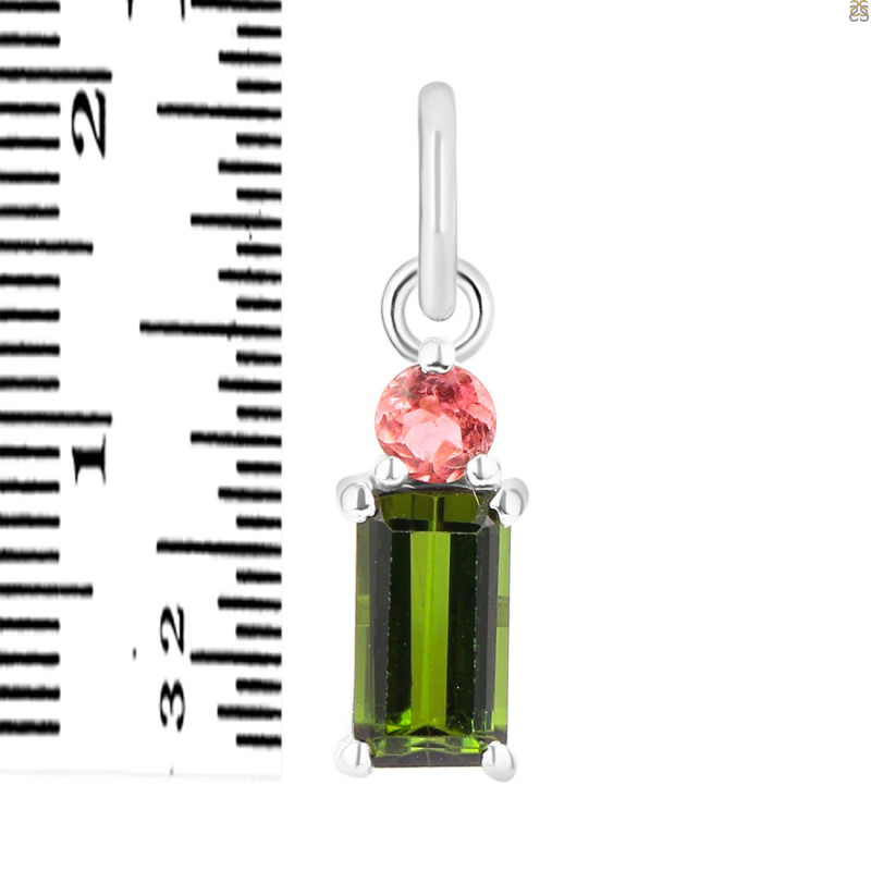 Tourmaline Pendant-2SP TRM-1-762