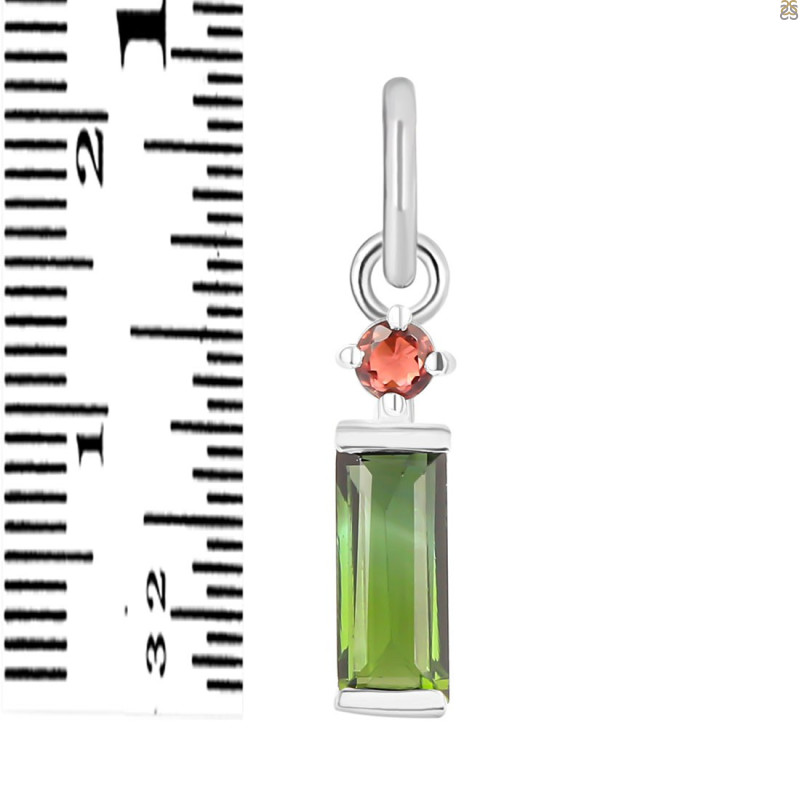 Tourmaline Pendant-2SP TRM-1-763