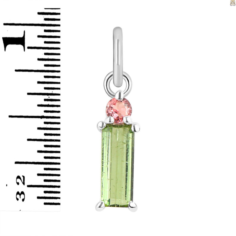 Tourmaline Pendant-2SP TRM-1-777