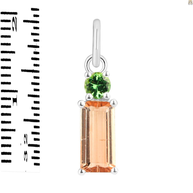 Tourmaline Pendant-2SP TRM-1-791