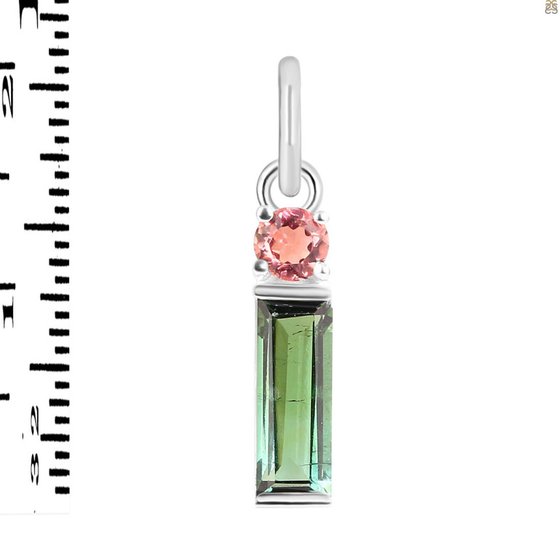 Tourmaline Pendant-2SP TRM-1-795