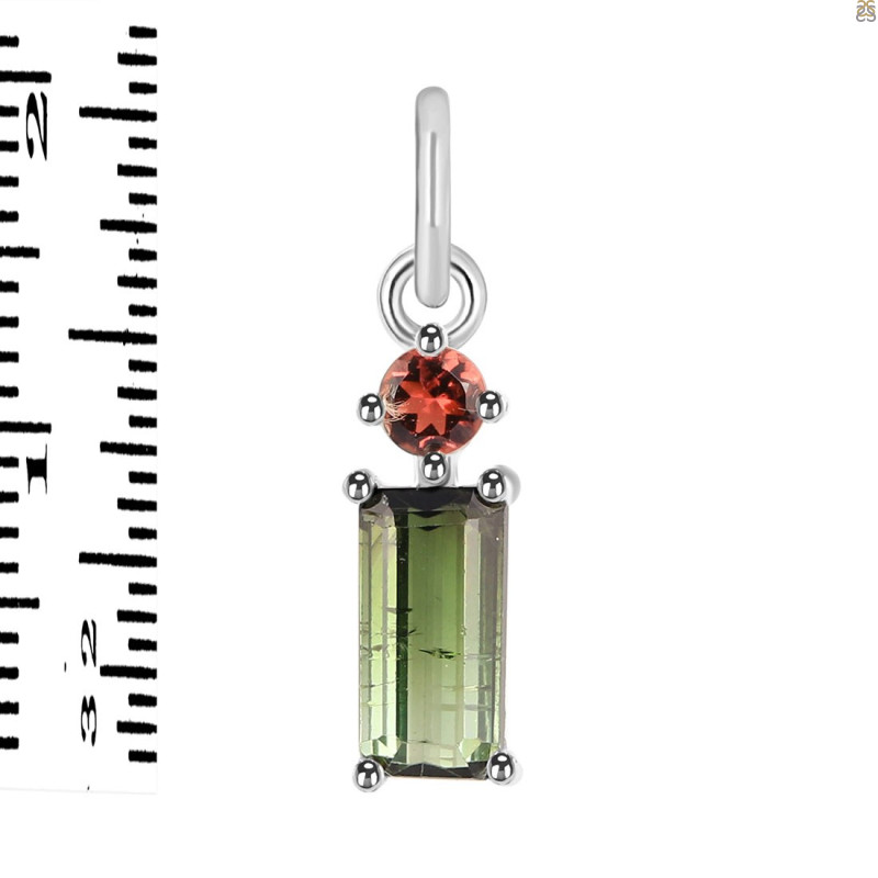 Tourmaline Pendant-2SP TRM-1-808