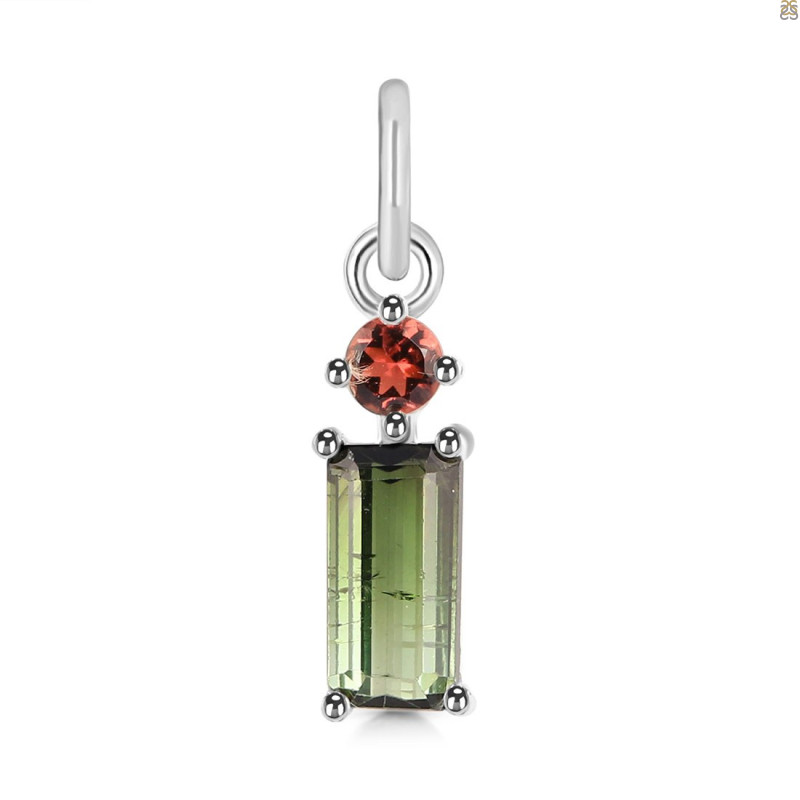 Tourmaline Pendant-2SP TRM-1-808