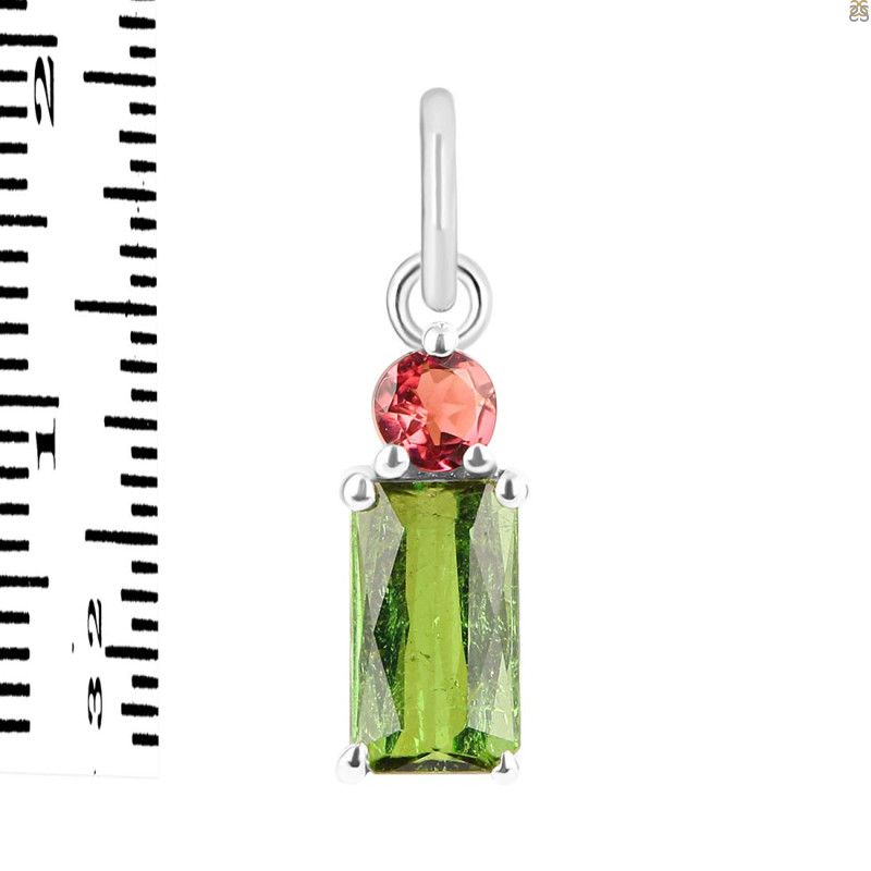 Tourmaline Pendant-2SP TRM-1-812