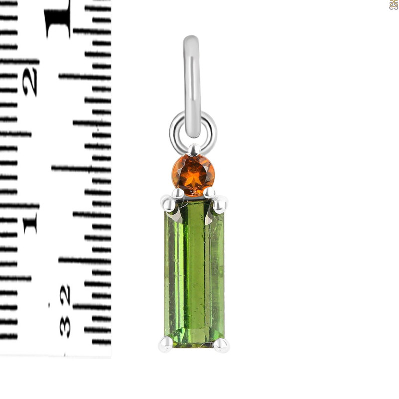 Tourmaline Pendant-2SP TRM-1-818