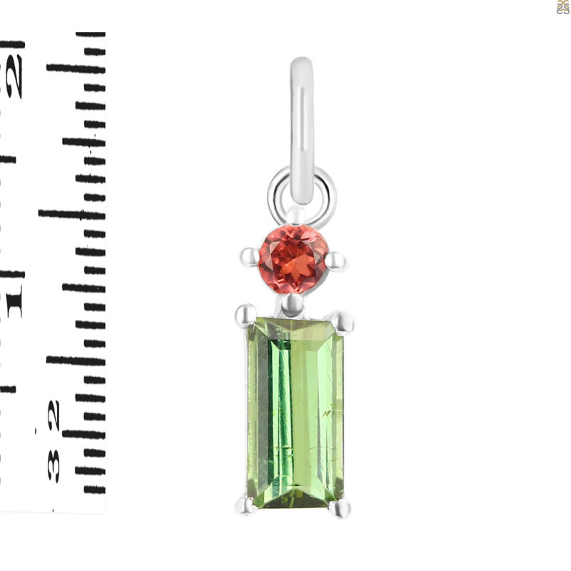 Tourmaline Pendant-2SP TRM-1-821
