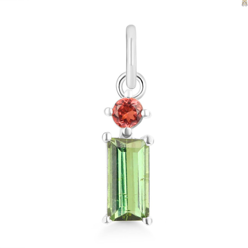 Tourmaline Pendant-2SP TRM-1-821