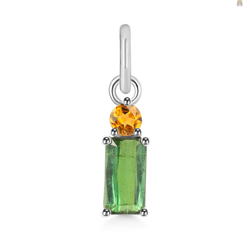 Tourmaline Pendant-2SP TRM-1-831