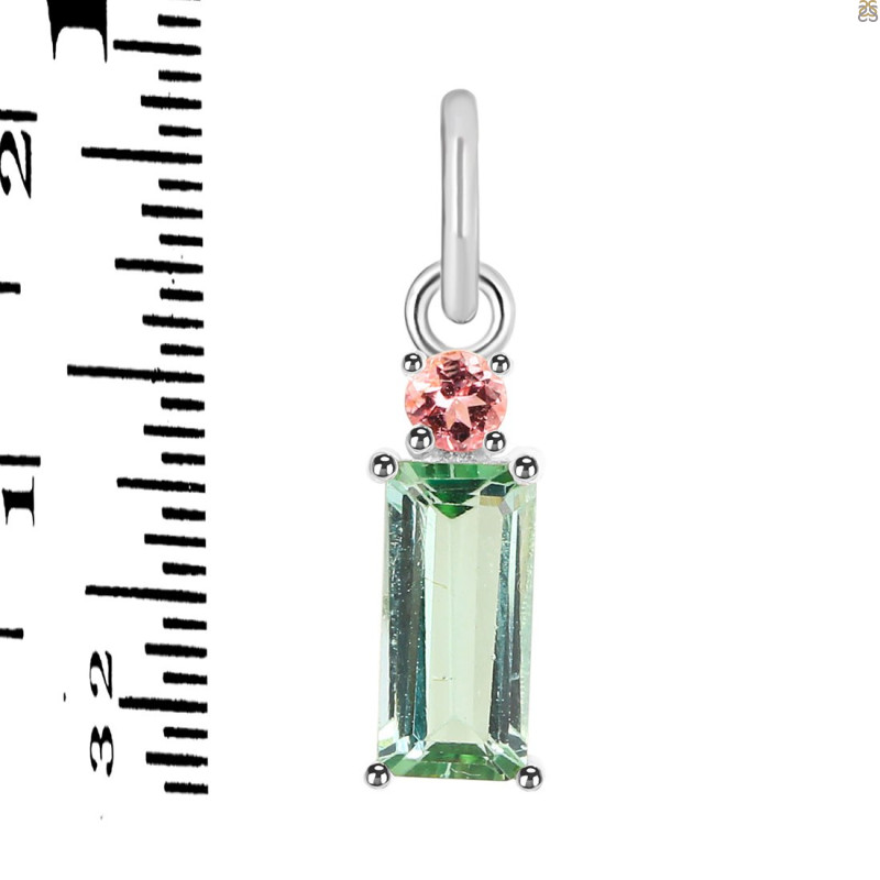 Tourmaline Pendant-2SP TRM-1-833